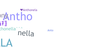 ชื่อเล่น - Anthonella