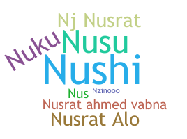 ชื่อเล่น - Nusrat
