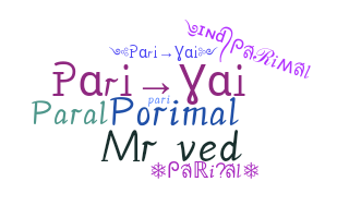 ชื่อเล่น - Parimal