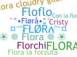 ชื่อเล่น - Flora