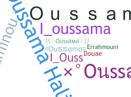 ชื่อเล่น - Oussama