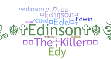 ชื่อเล่น - Edinson