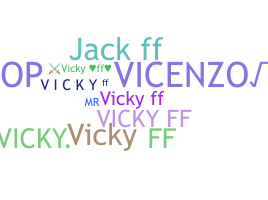 ชื่อเล่น - Vickyff