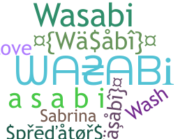 ชื่อเล่น - Wasabi