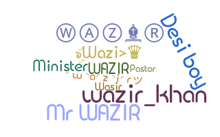 ชื่อเล่น - Wazir