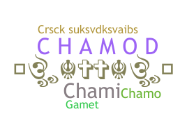ชื่อเล่น - chamod