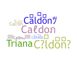 ชื่อเล่น - Caldon