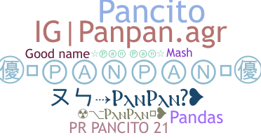 ชื่อเล่น - Panpan