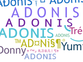 ชื่อเล่น - Adonis