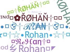 ชื่อเล่น - Rohan