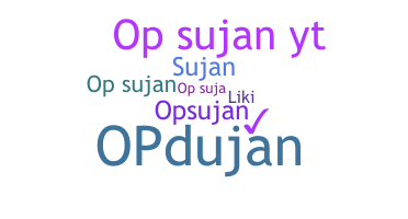 ชื่อเล่น - OPSujan