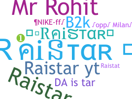 ชื่อเล่น - Raistar2