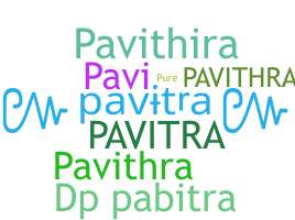 ชื่อเล่น - Pavitra