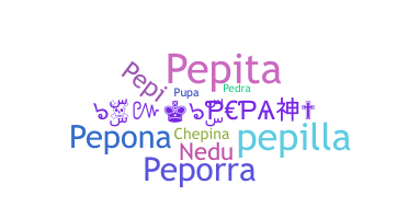 ชื่อเล่น - Pepa