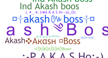 ชื่อเล่น - Akashboss