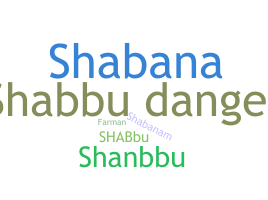 ชื่อเล่น - Shabbu