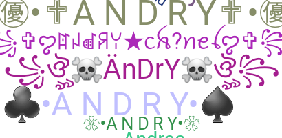 ชื่อเล่น - Andry