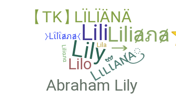 ชื่อเล่น - Liliana