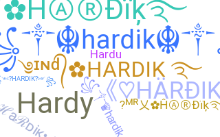 ชื่อเล่น - Hardik