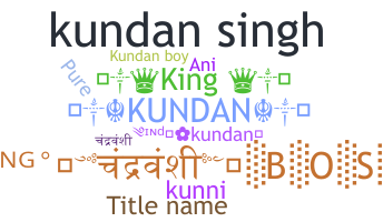ชื่อเล่น - Kundan