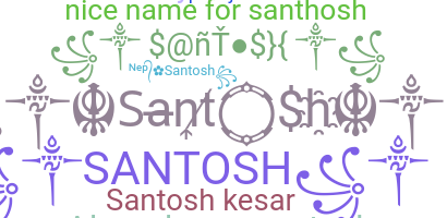 ชื่อเล่น - Santosh