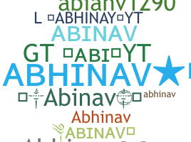 ชื่อเล่น - Abinav