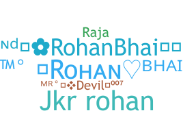 ชื่อเล่น - Rohanbhai