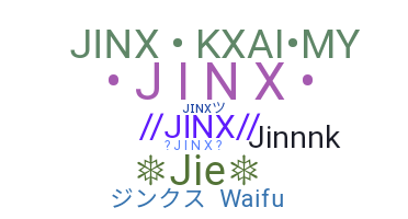 ชื่อเล่น - Jinx
