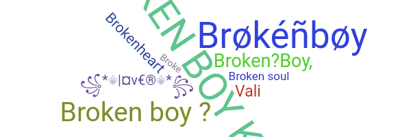 ชื่อเล่น - brokenboy