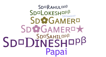 ชื่อเล่น - sdgamerPB