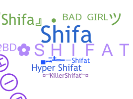 ชื่อเล่น - Shifat