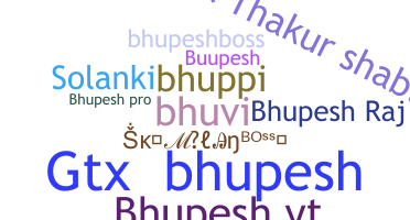 ชื่อเล่น - Bhupesh