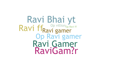 ชื่อเล่น - RaviGamer