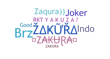 ชื่อเล่น - Zakura