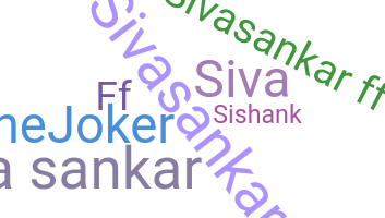 ชื่อเล่น - Sivasankar