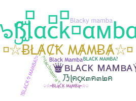 ชื่อเล่น - blackmamba