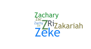 ชื่อเล่น - Zachariah