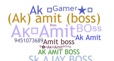 ชื่อเล่น - Akamitboss