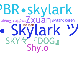 ชื่อเล่น - Skylark