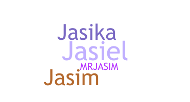 ชื่อเล่น - Jasi