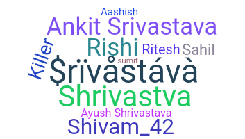 ชื่อเล่น - Srivastava