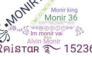 ชื่อเล่น - Monir