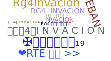 ชื่อเล่น - RG4INVACION