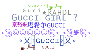 ชื่อเล่น - Gucci