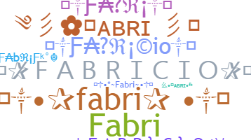 ชื่อเล่น - Fabricio