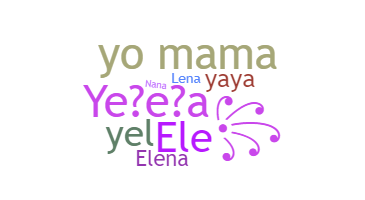ชื่อเล่น - Yelena