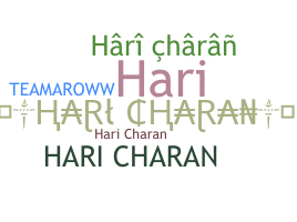 ชื่อเล่น - Haricharan
