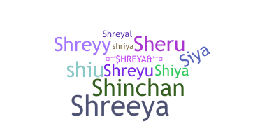 ชื่อเล่น - Shreya