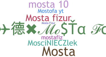 ชื่อเล่น - MostA