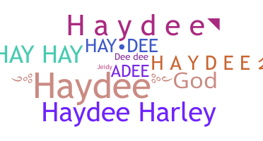 ชื่อเล่น - haydee